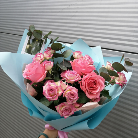 Букет "Вишневый йогурт"