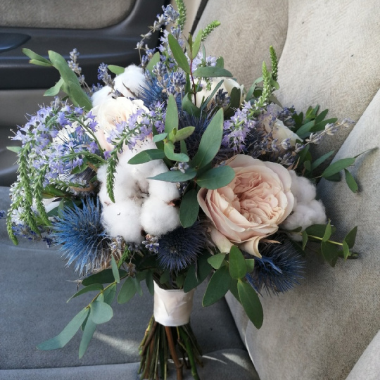 Букет невесты "Снежная королева"