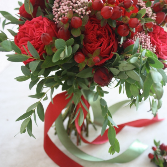 Букет невесты "Горячая штучка"