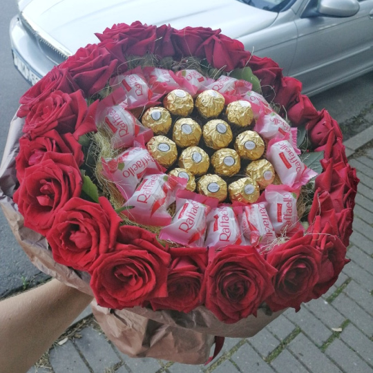 Букет "Сладкое пламя"