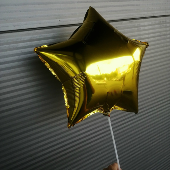 Шар на палочке "Звезда"